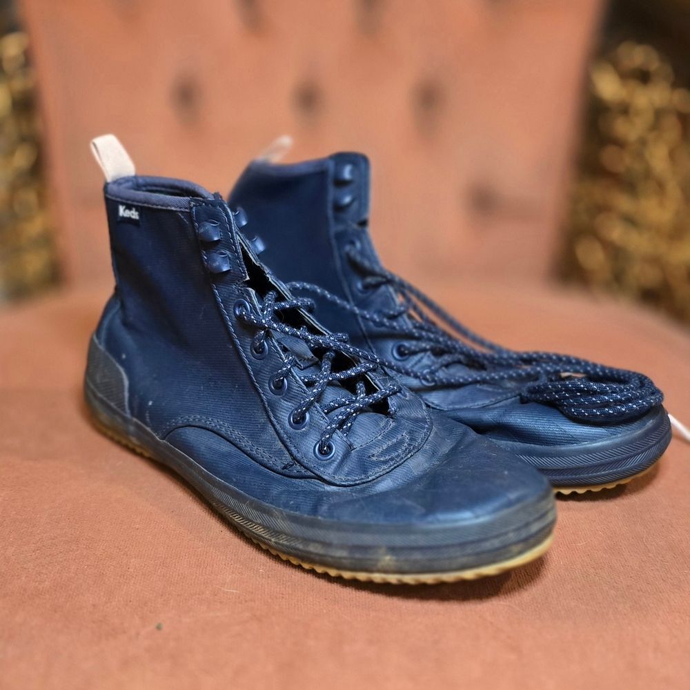 Keds Women's Dark Blue Scout Splash Boots